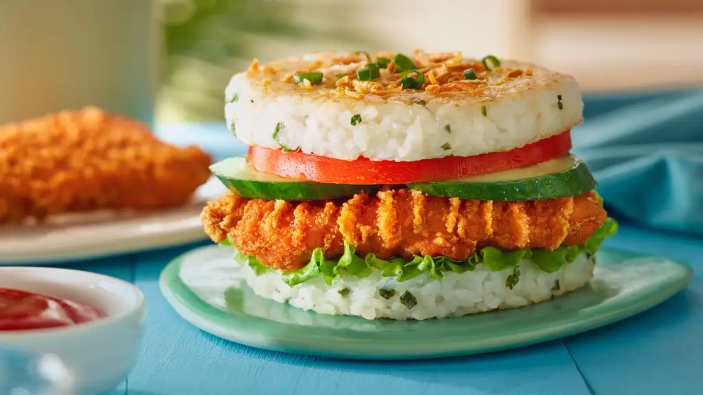 SPICY KATSU RICE BURGER