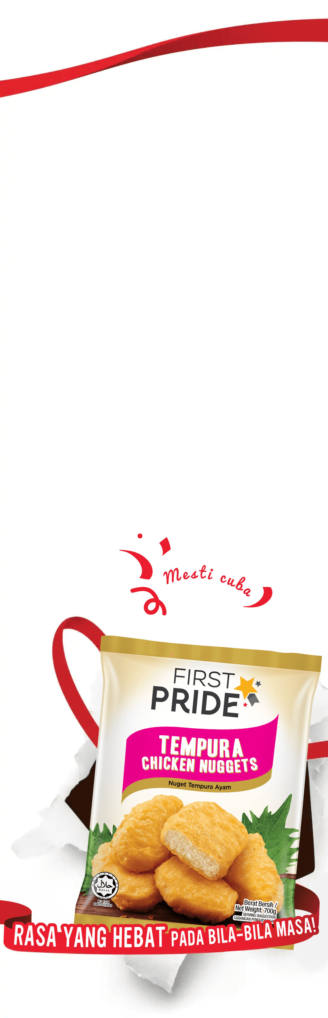 package great Taste Anytime banner